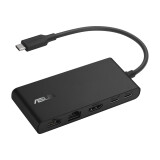 USB centrmezgls ASUS Dual 4K USB-C Dock DC201 (90XB094N-BDS000)