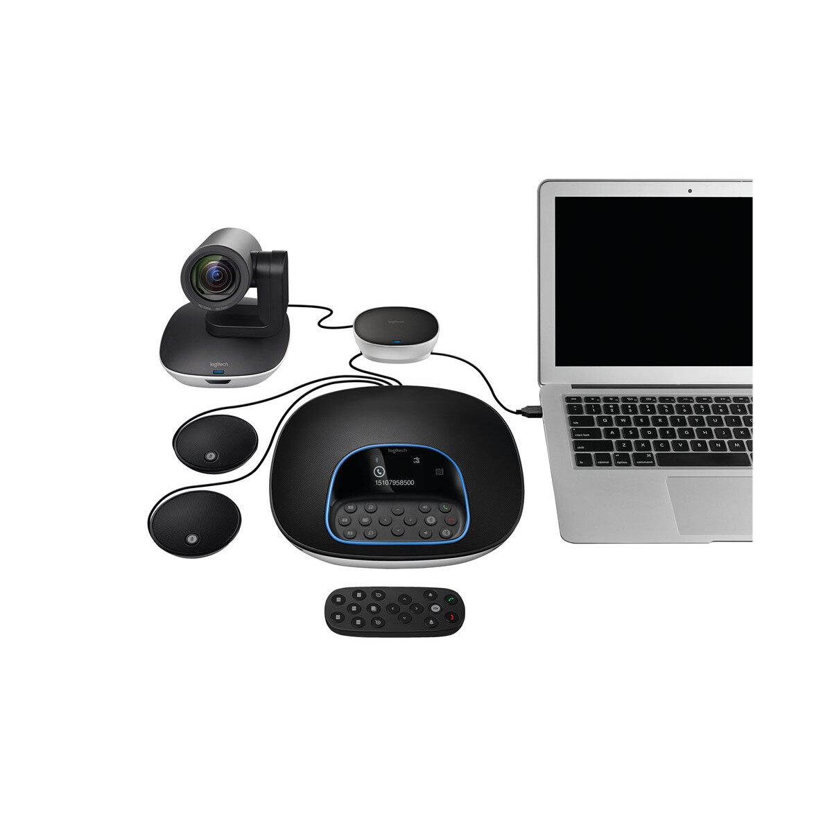 Mikrofons Logitech Group Expansion Mics 989-000171 - foto 3