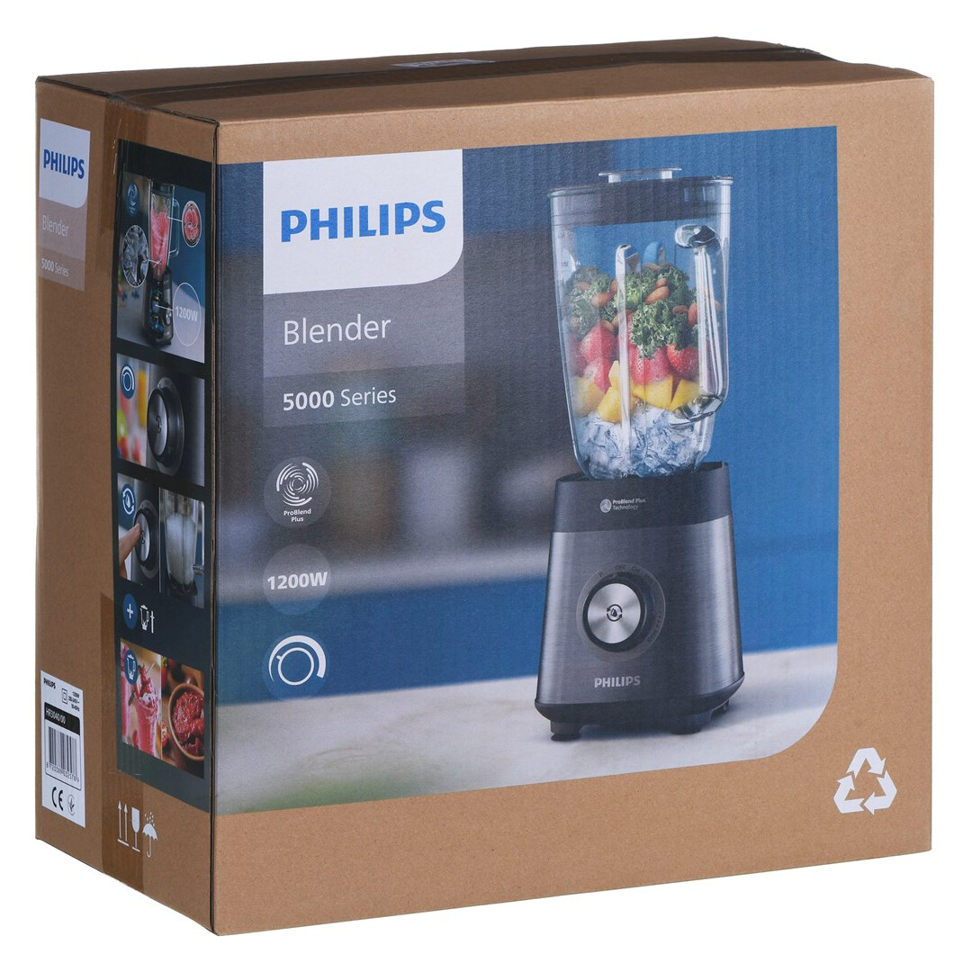 Blenderis Philips 5000 Series HR3040/00 Black - Foto 8