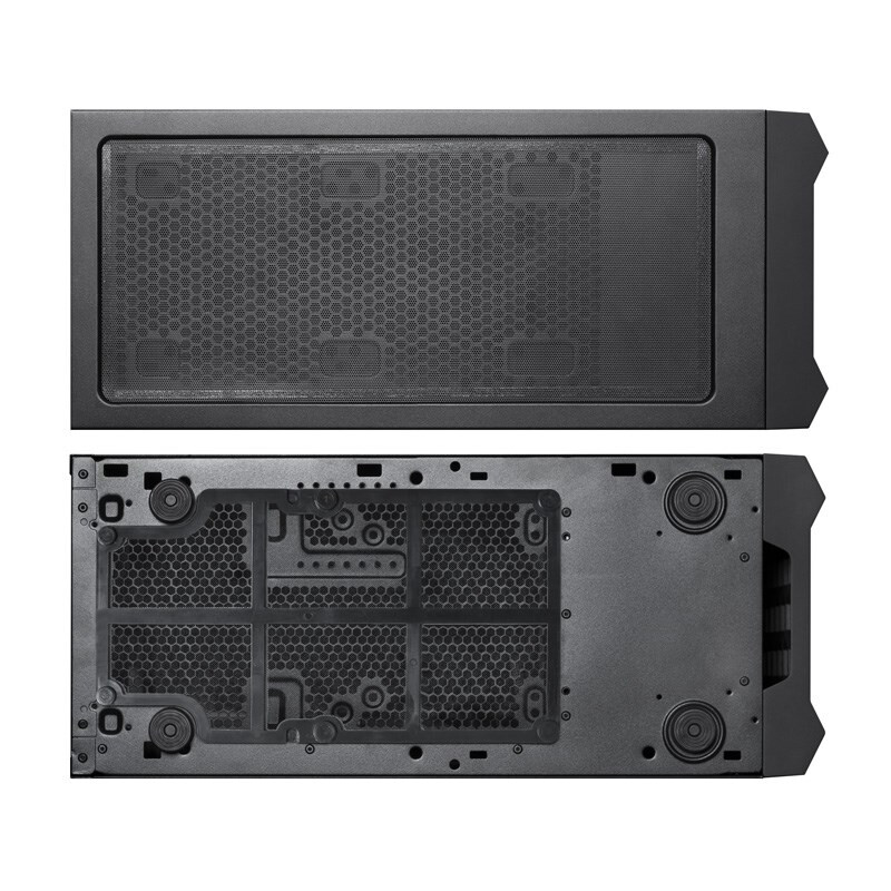 Datora korpuss Chieftec CW-01B-OP Tower Black - foto 4