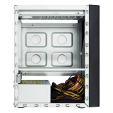 Datora korpuss Chieftec BT-02B-U3-250VS Mini Tower Black