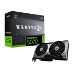 Videokarte MSI GeForce RTX 5070 12G VENTUS 2X OC Black