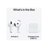 Austiņas Apple AirPods 4 (MXP63ZM/A)
