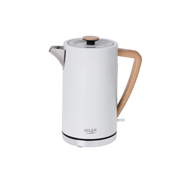 Tējkanna Adler AD 1347w white 1.5L 2200W
