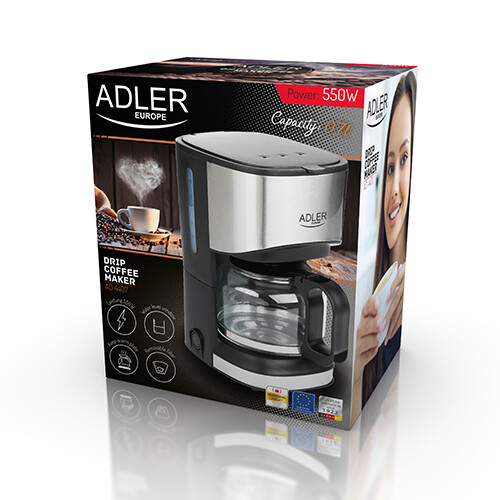 Kafijas automāts Adler AD 4407 Black - foto 3
