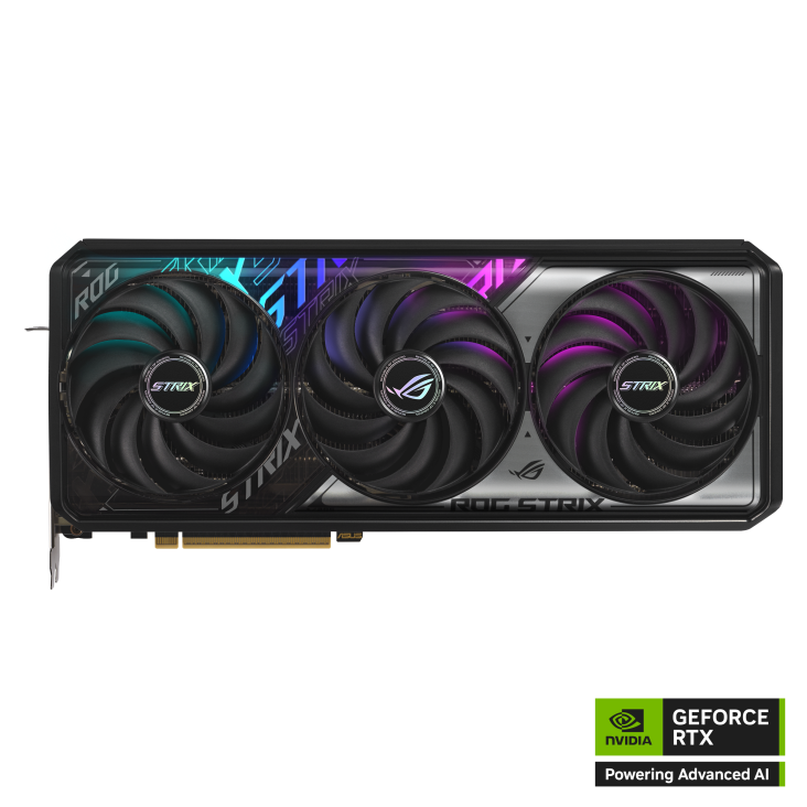 Videokarte ASUS ROG Strix GeForce RTX 5070 Ti OC 16GB GDDR7 (90YV0M90-M0NA00)