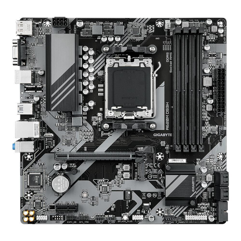 Mainboard GIGABYTE A620MDS3H1.1
