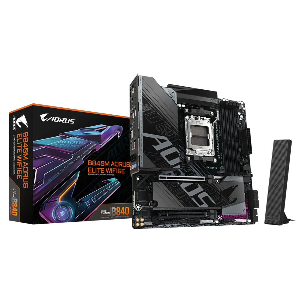 Pamatplate GIGABYTE B840M AORUS ELITE WIFI6E - B840M A ELITE WIFI6E - foto 4