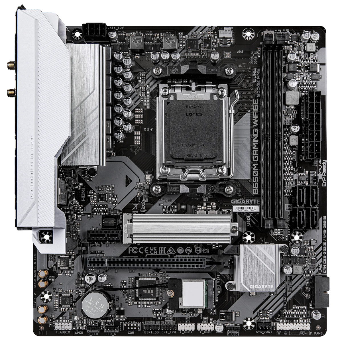 Pamatplate GIGABYTE B650M GAMING WIFI6E