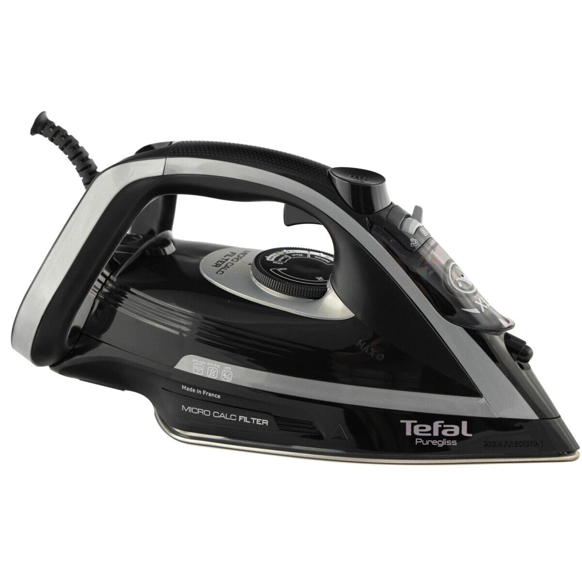 Bügeleisen Tefal FV8062 Puregliss Black, Grey