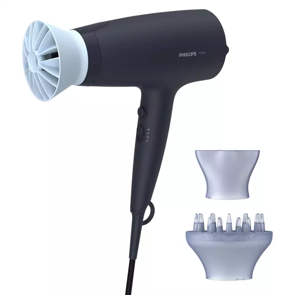 Haartrockner Philips BHD360/20 Black, Blue