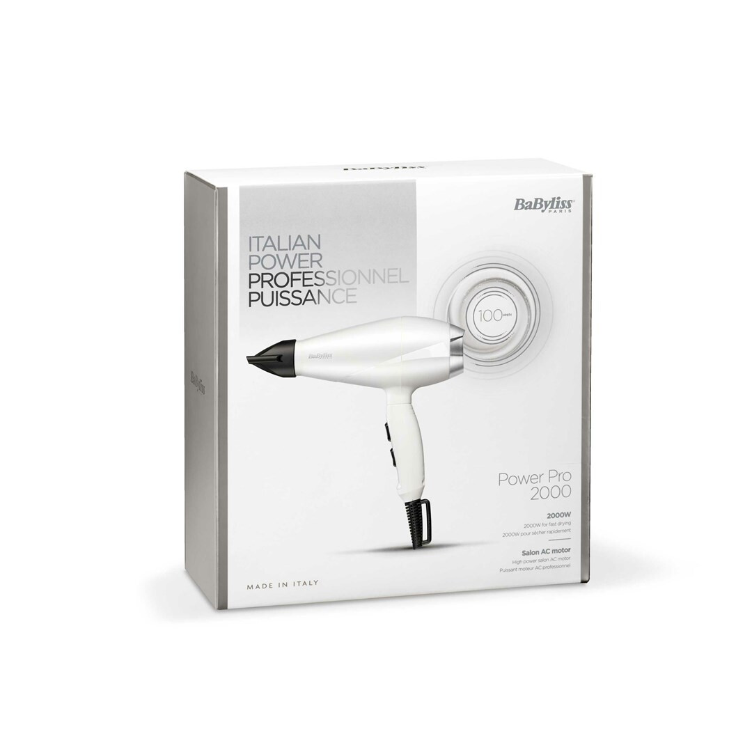 Fēns BaByliss 6704WE Black, White - foto 4