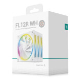 Korpusa ventilatori DeepCool FL12R WH-3 IN 1 (R-FL12R-WHAPN3-G)
