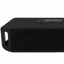 Pārnēsājama akustika Esperanza FOLK Stereo Portable Speaker (Black, 6 W)