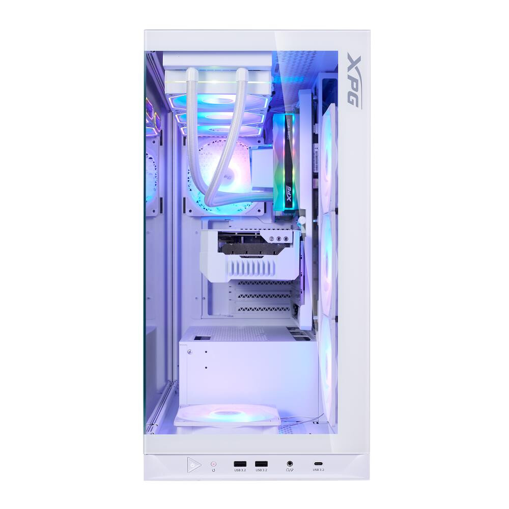 Datora korpuss ADATA XPG Invader X BTF Midi Tower White (75261590) - foto 2