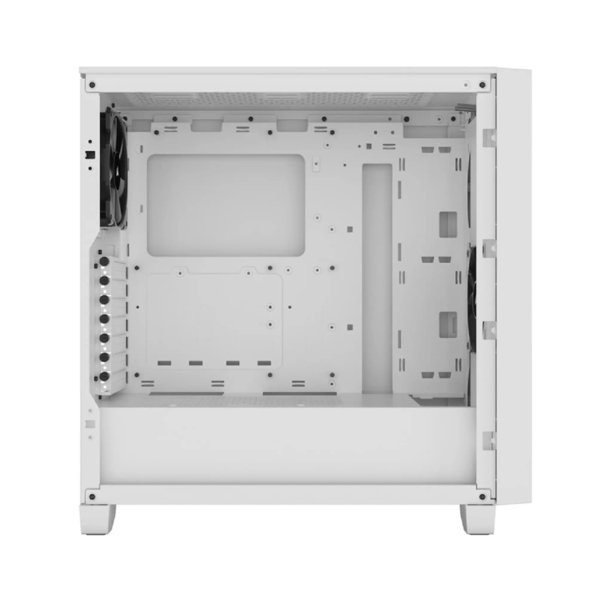 Datoru korpuss CORSAIR 3000D White (CC-9011252-WW) - foto 4