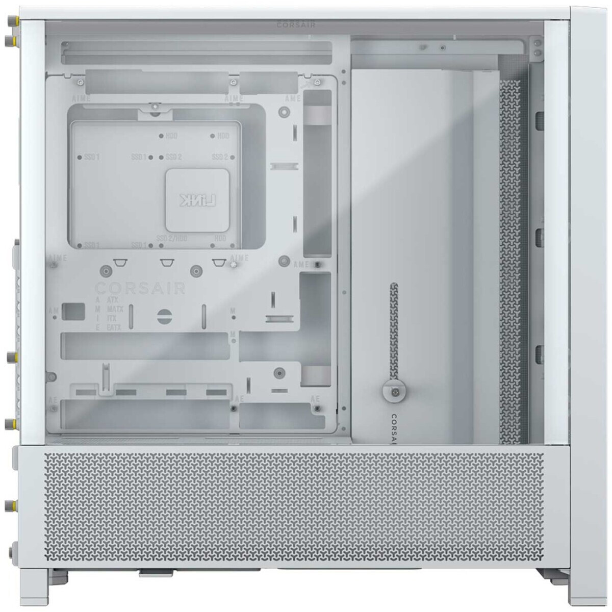Datoru korpuss Corsair FRAME 4000D Modular (CC-9011291-WW) - foto 2