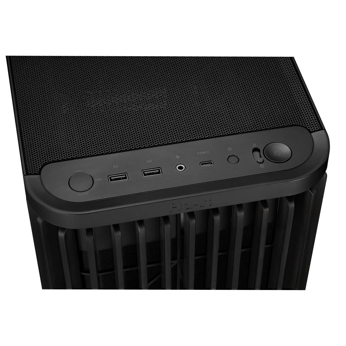 Datora korpuss ASUS ProArt PA401 Wood Edition - PROART PA401 WOOD METAL PWM BLACK - foto 4