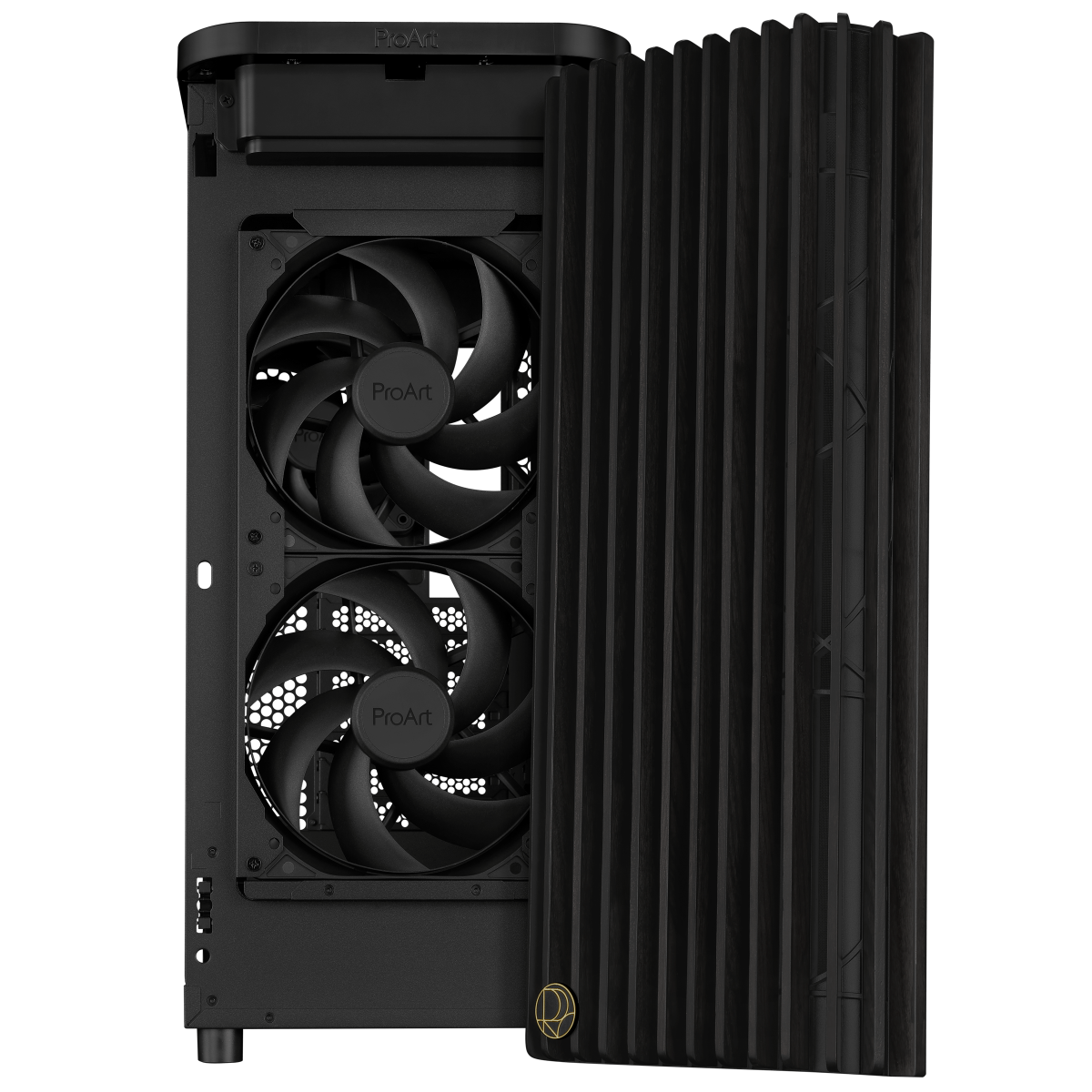 Datora korpuss ASUS ProArt PA401 Wood Edition - PROART PA401 WOOD METAL PWM BLACK - foto 6