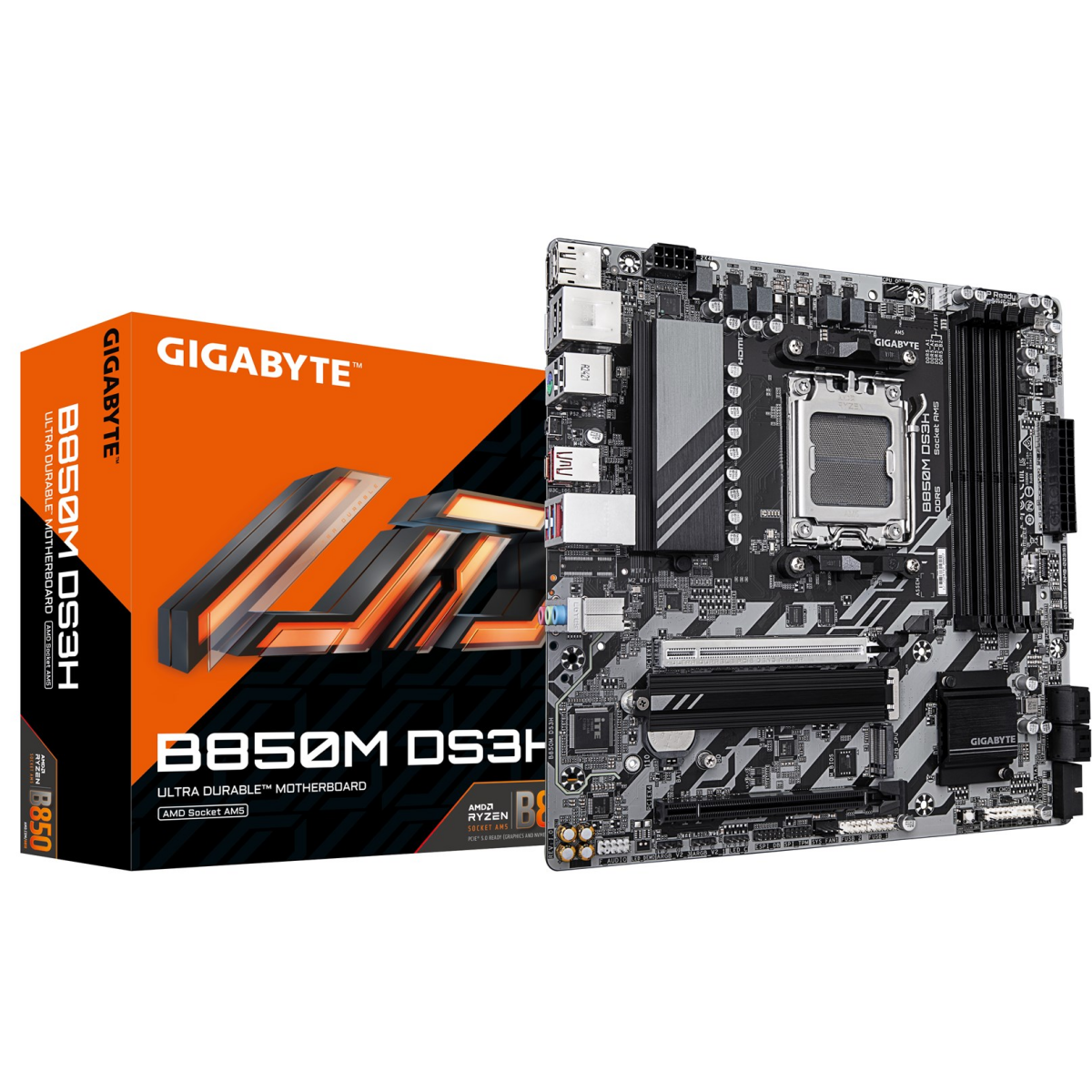 Pamatplate Gigabyte B850M DS3H Black