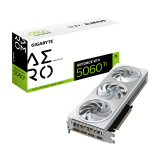 Videokarte Gigabyte GeForce RTX 5060 Ti AERO OC 8GB White (GV-N506TAERO OC-8GD)