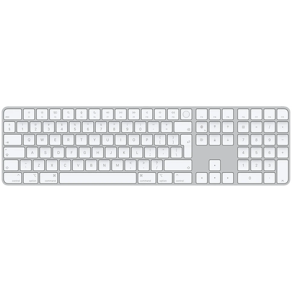 Tastatūra Apple Magic Keyboard with Touch ID and Numeric Keypad (MXK73Z/A)