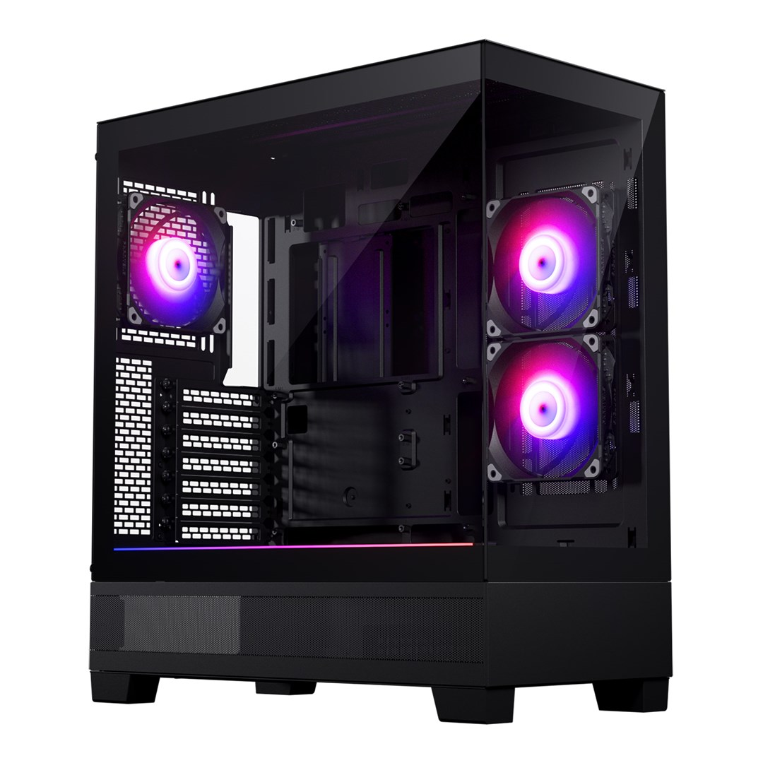 Datoru korpuss Phanteks XT VIEW Mid Tower Black (PH-XT523V1_DBK01)