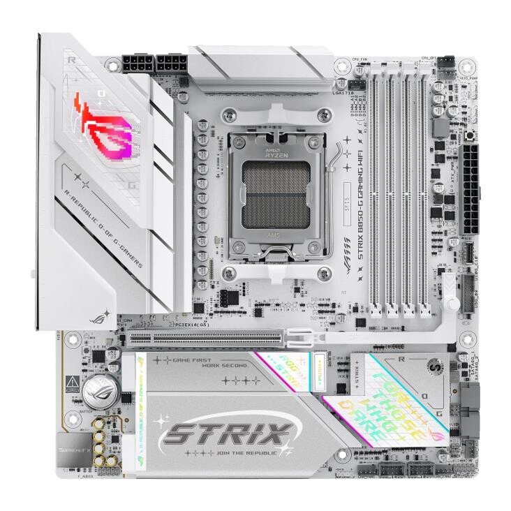 Pamatplate Asus B850 ROG STRIX B850-G GAMING WIFI White (90MB1M30-M0EAY0)