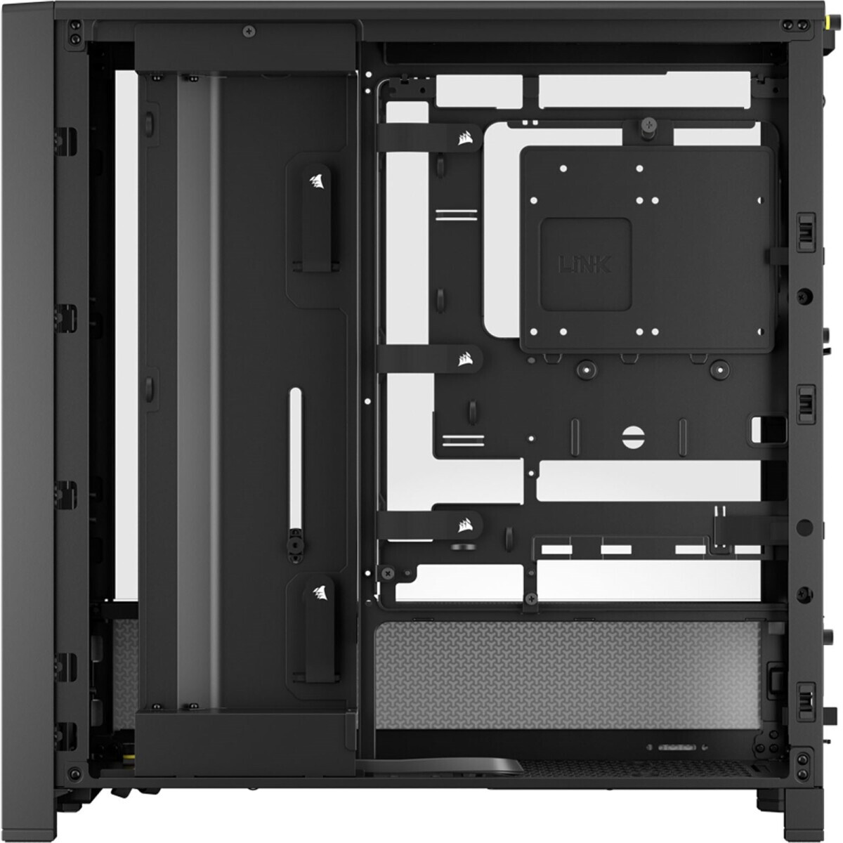 Datoru korpuss Corsair FRAME 4000D Modular (CC-9011290-WW) - foto 5