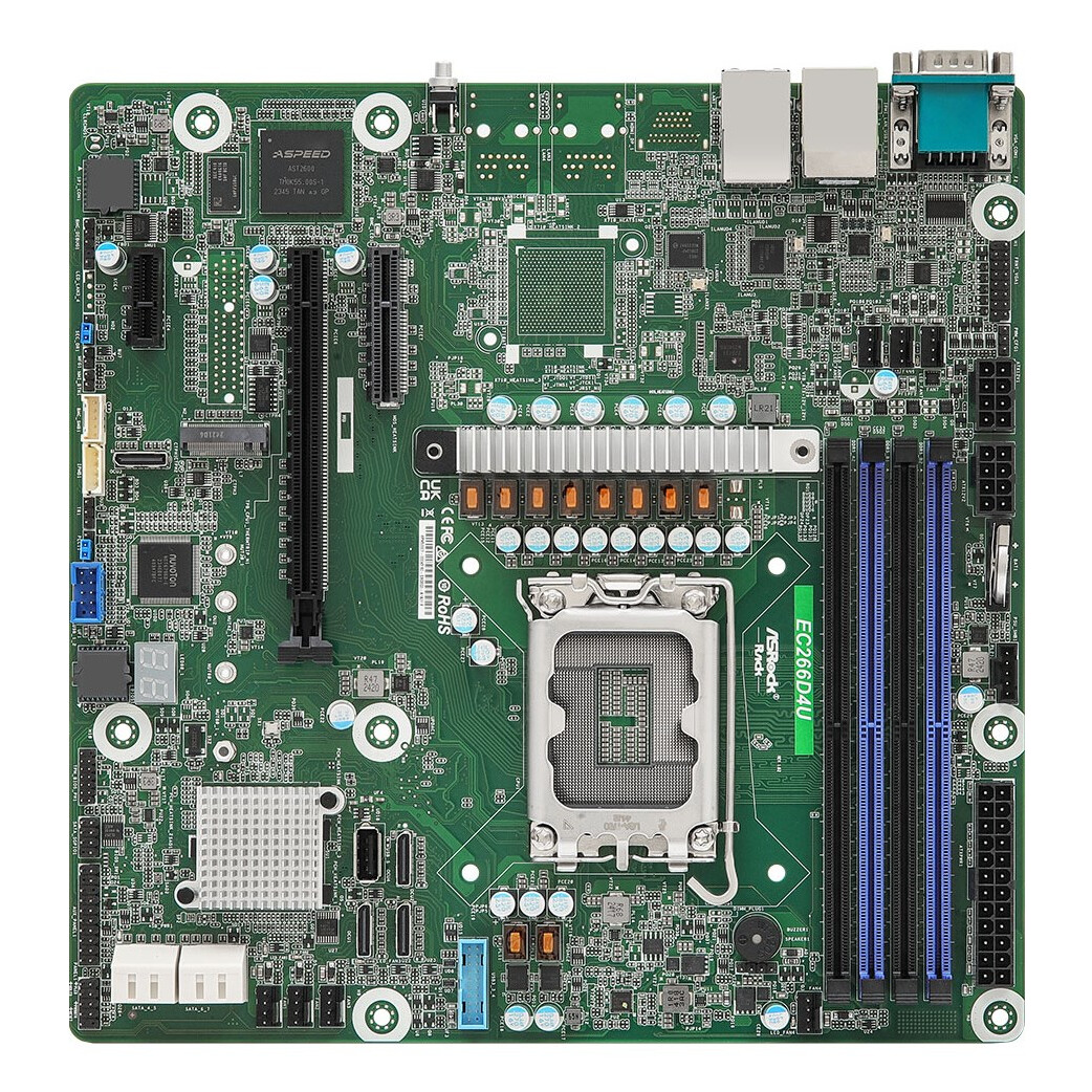 Mātesplate serveriem ASRock EC266D4U