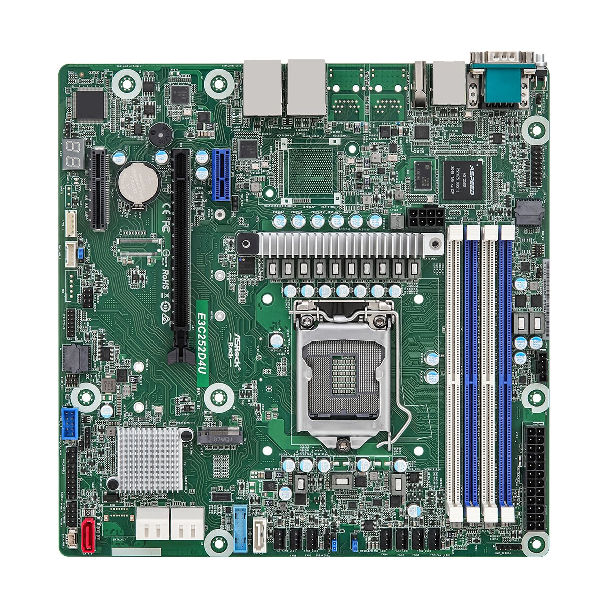 Mātesplate serveriem Asrock E3C252D4U