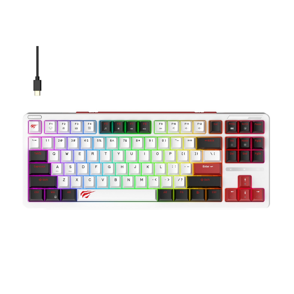 Tastatur Havit KB902L White
