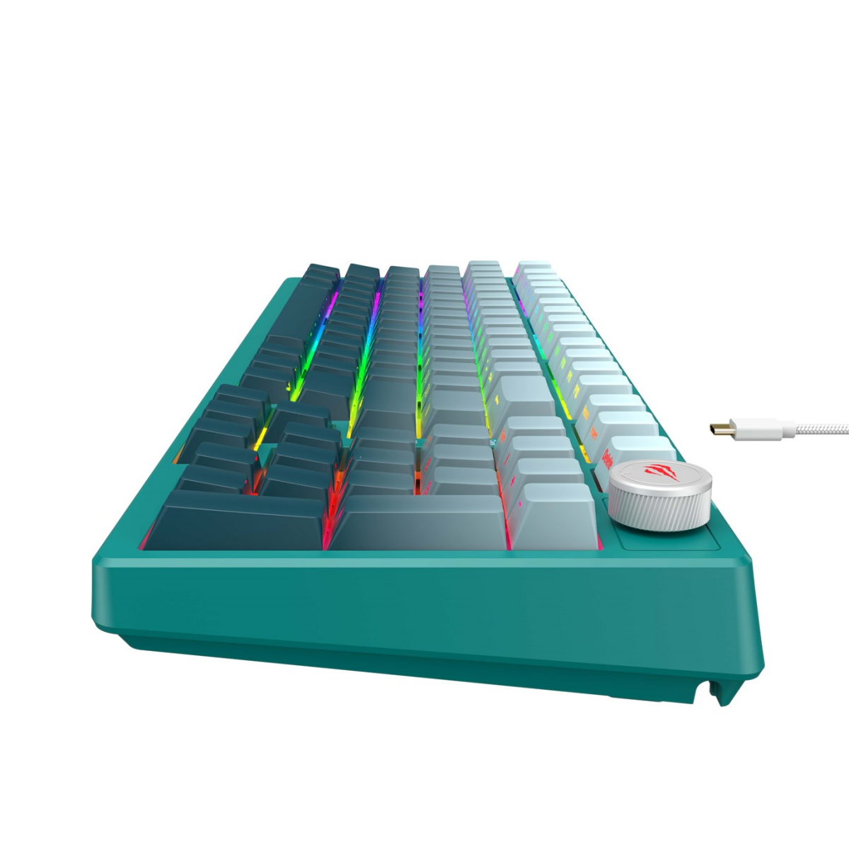 Tastatūra Havit KB899L Green - foto 2