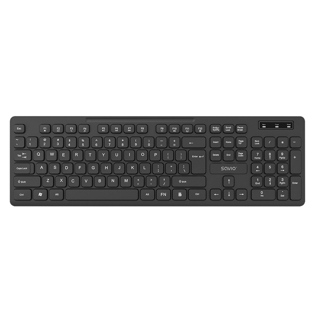 Tastatūra Savio KB-02 Black