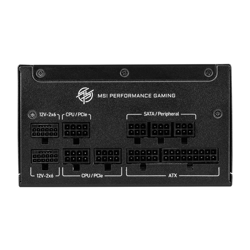 Barošanas bloks MSI MPG A1250GS PCIE5 Black - foto 2