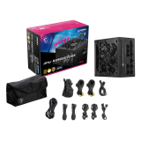 Barošanas bloks MSI MPG A1250GS PCIE5 Black