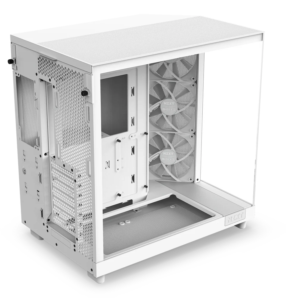 Datoru korpuss NZXT H6 Flow white (CC-H61FW-01) - foto 4
