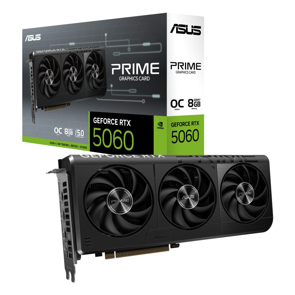 Videokarte ASUS Prime GeForce RTX 5060 OC 8 GB GDDR7 (PRIME-RTX5060-O8G) - foto 5