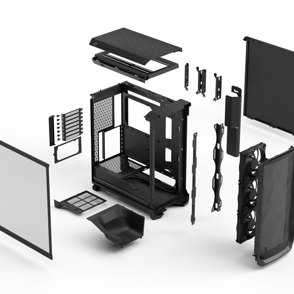 Datora korpuss Fractal Design Meshify 3 (FD-C-MES3A-02) - foto 9