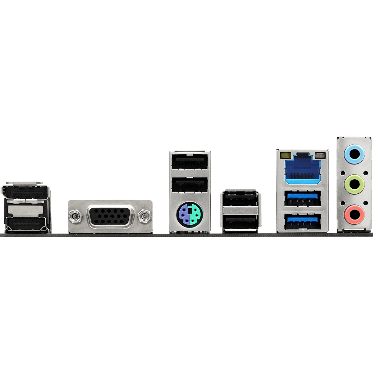 Pamatplate ASRock Intel H810 H810M-X Black (90-MXBS4-A0UAYZ) - foto 2