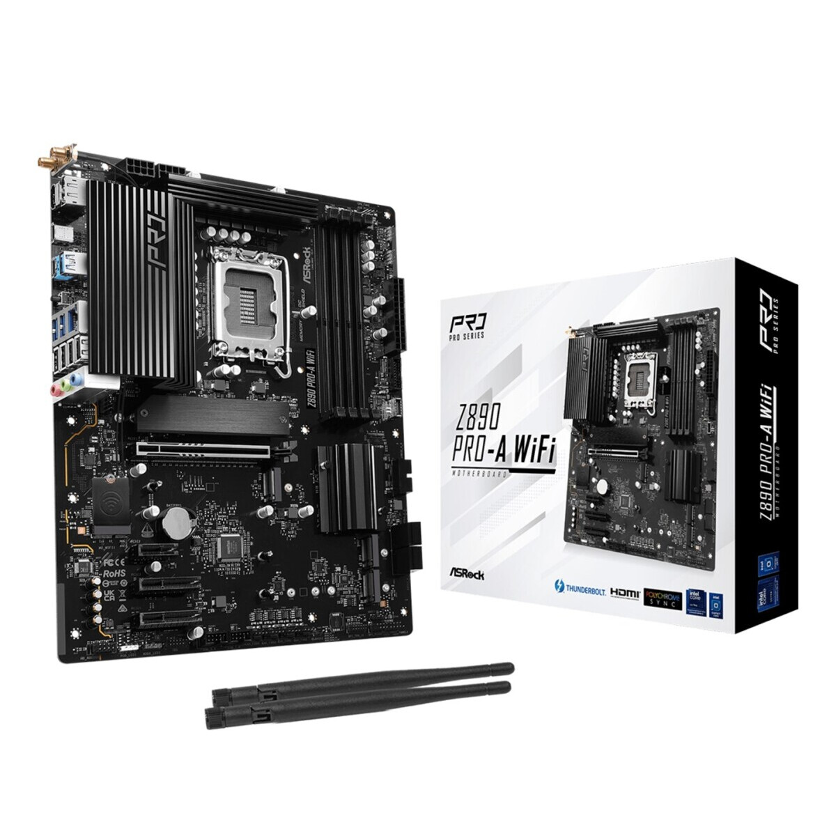 Pamatplate ASRock Z890 Pro-A WiFi - foto 3