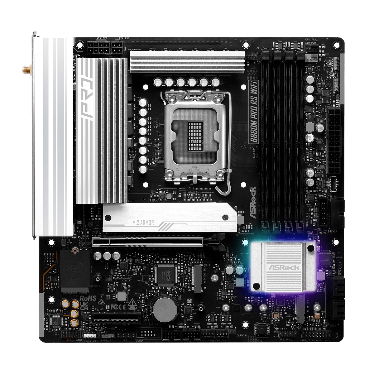 Pamatplate ASRock B860M Pro RS WiFi