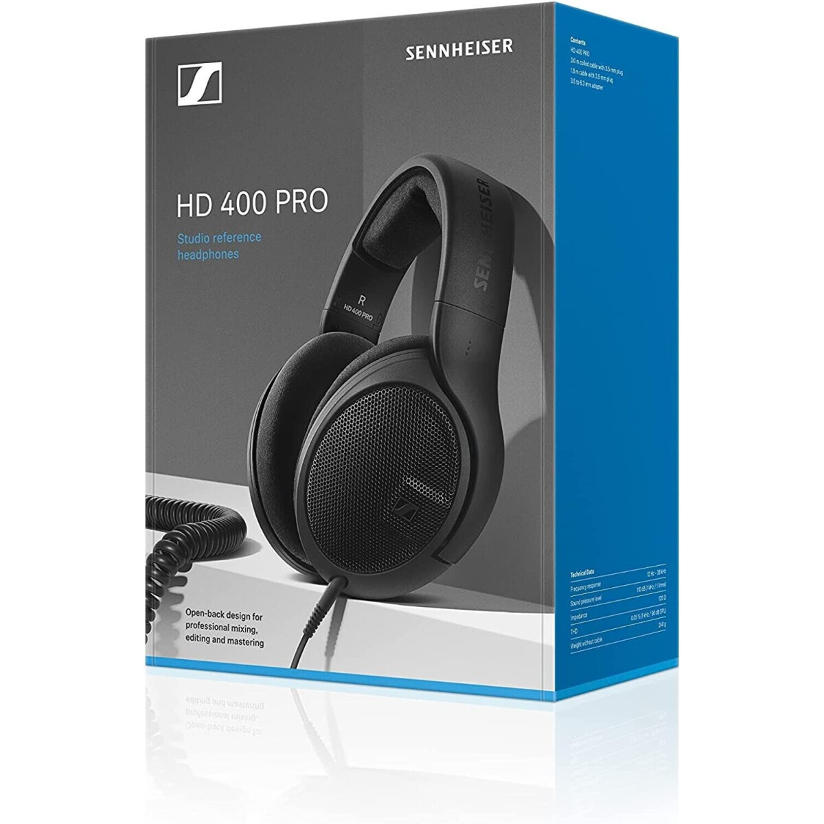Austiņas Sennheiser HD 400 PRO (S700047) - foto 4