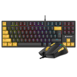 Tastatūra + pele TRACER GAMEZONE HORNET87 USB Black (TRAKLA47396)