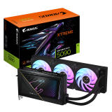 Videokarte Gigabyte GeForce RTX 5090 AORUS XTREME WATERFORCE 32GB GDDR7 Black (GV-N5090AORUSX W-32GD)