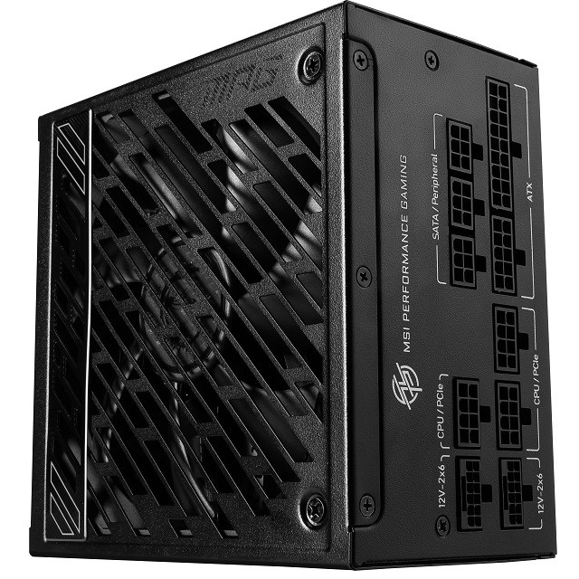 Barošanas bloks MSI MPG A850GS 850W PCIE5 Black (306-7ZPFZ11-CE0) - foto 5