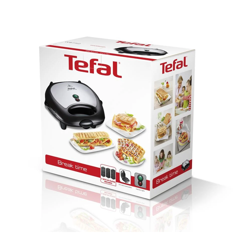 Sviestmaižu gatavotājs Tefal SW614831 Black - foto 4
