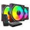 Korpusa dzesētājs Mars Gaming ARGB Fan Kit MF-3DPROKIT (TACMARS-MF3DPROKIT) - foto 2