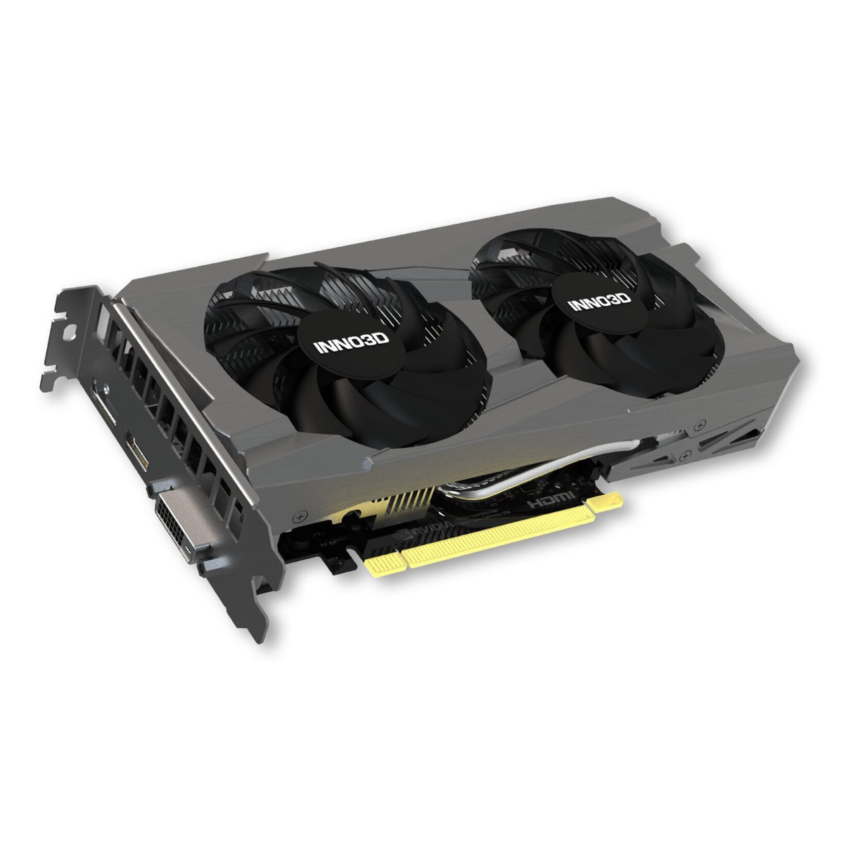 Videokarte INNO3D GeForce RTX3050 Twin X2 V2 8GB GDDR6 (N30502-08D6-1711VA41) - foto 2