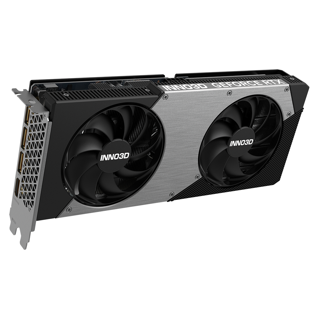 Videokarte INNO3D GEFORCE RTX 5060 Ti 16GB TWIN X2 OC GDDR7 (N506T2-16D7X-191073N) - foto 2